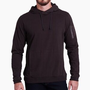 Kuhl Kommando Hoody Wildfibre™ 100% Organic Cotton Faded Brown Men’s Size Large